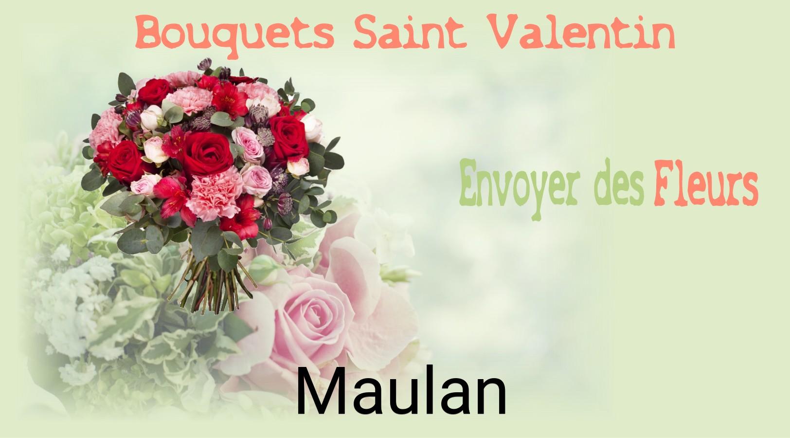 Roses de Saint-Valentin livrées à Maulan